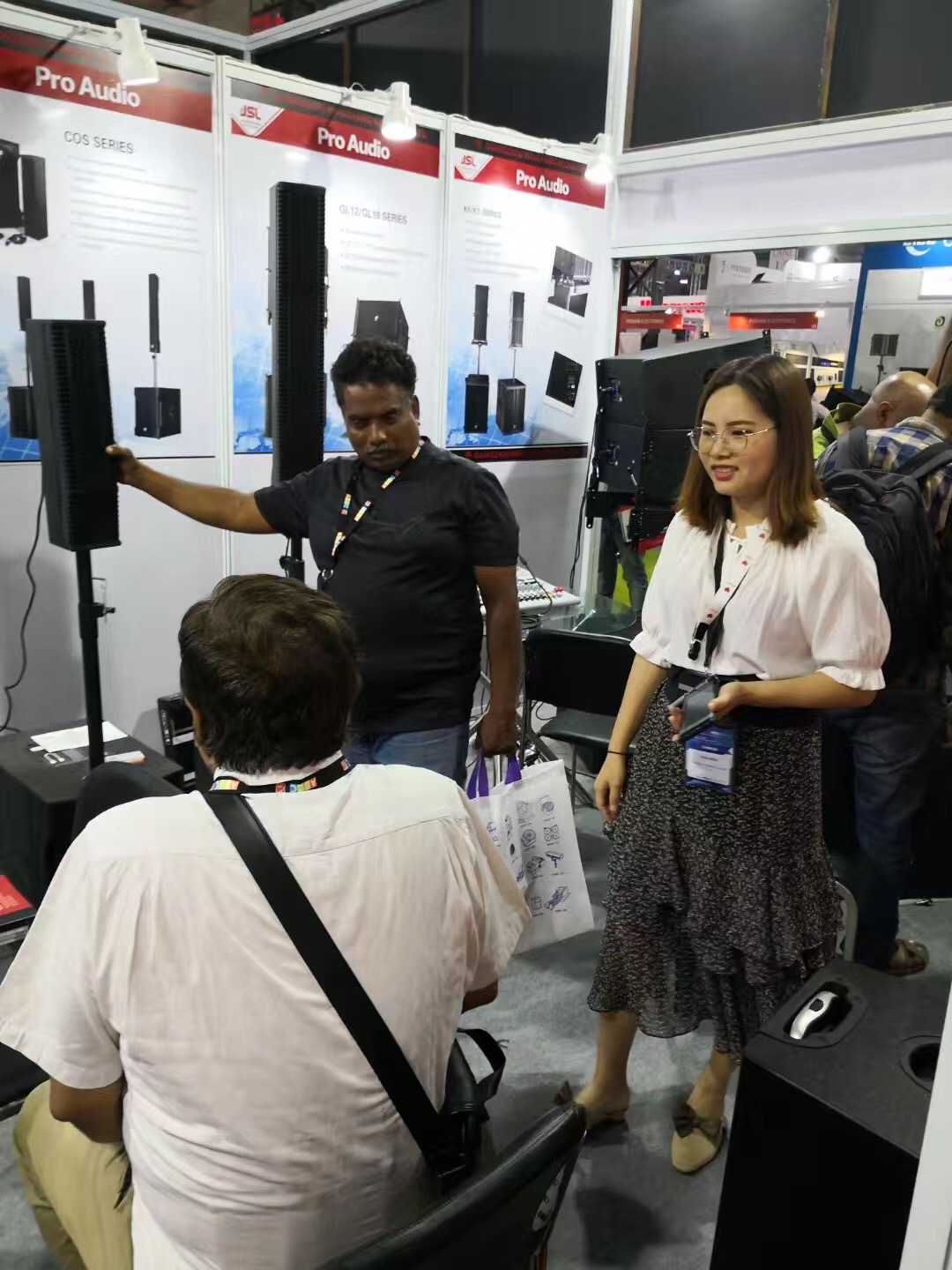 JSL草莓视频免费下载观看音響出席印度孟買PALM Expo India 2019