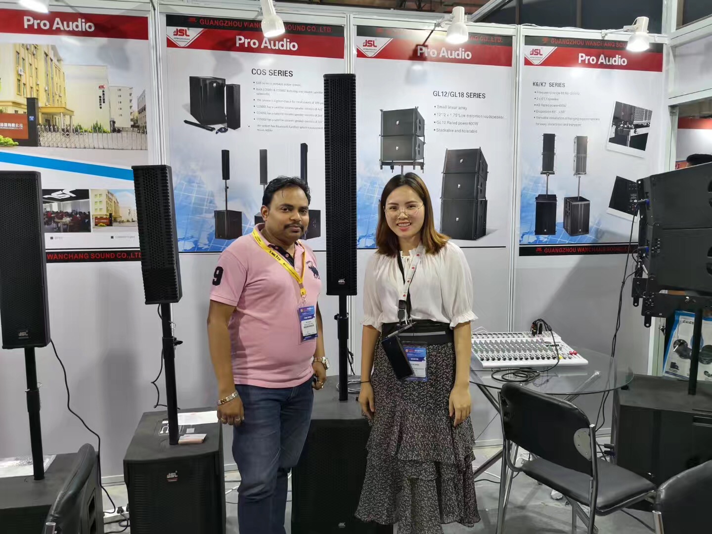 JSL草莓视频免费下载观看音響出席印度孟買PALM Expo India 2019
