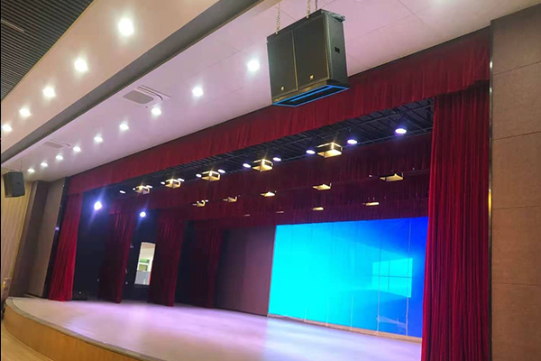 專業音響係統應用於佛山順德聚勝小學多功能廳【草莓视频免费下载观看音響】